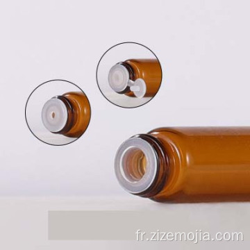 Petit tube en verre de bouteille d&#39;huile essentielle de 2 ml 5 ml